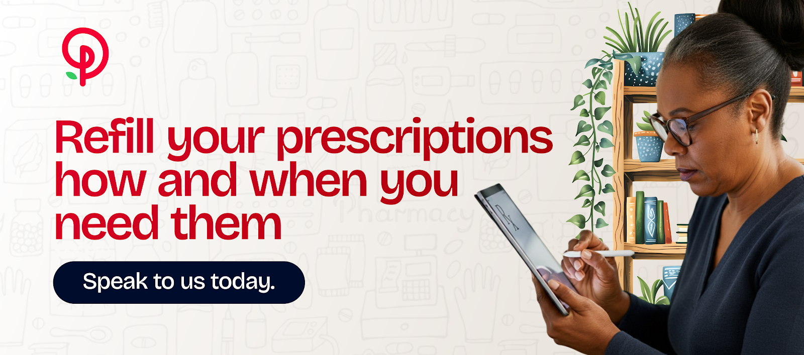 Medication refill service - automatic prescription delivery